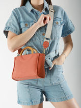 Handtassen Crocus Woomen Rood crocus WCRO01-vue-porte