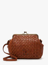 Cross Body Tas Heritage Leder Biba Bruin heritage KA21