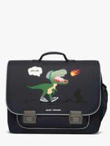 Boekentas 2 Compartimenten Jeune premier Blauw classics C