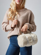 Cross Body Tas Olivier Woomen Beige olivier WOLI12-vue-porte