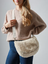Cross Body Tas Olivier Woomen Beige olivier WOLI11-vue-porte