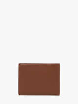 Portefeuille Leder Yves renard Bruin foulonne 2372