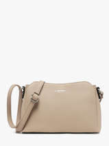 Cross Body Tas Grained Miniprix Beige grained F2516