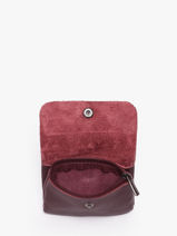 Portemonnee Leder Milano Rood caviar CA23092-vue-porte