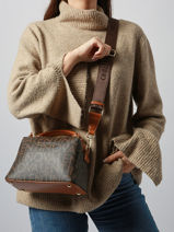 Cross Body Tas Regina Re Valentino Bruin regina re VBS9IS42-vue-porte