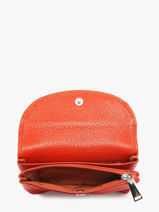 Portemonnee Ange Leder Arthur & aston Oranje ange 992-vue-porte