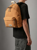 Rugzak 1 Compartiment Eastpak Rood upgrained K620UPG-vue-porte