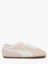 Sneakers Uit Leder Puma Roze women 40445601