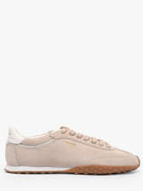 Sneakers Bridge Uit Leder Hoff Beige women 22561018