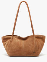 Schoudertas Leather Biba Bruin leather SOR4L