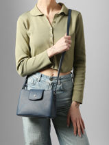 Cross Body Tas Maya Hexagona Blauw maya 2120204-vue-porte