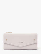 Portefeuille Saffiano David jones Violet saffiano P164