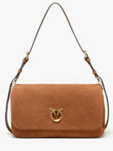 Schoudertas Love Bag Soft Pinko Bruin love bag soft 6178A0F6