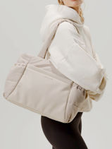 Schoudertas A4 Formaat Bags Gerecycleerd Polyester Kapten and son Beige bags M-vue-porte