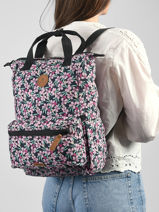 Pack Bag - Reistas Rugzak Cabaia Veelkleurig travel BAG-vue-porte