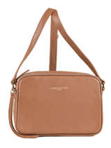 Cross Body Tas Dune Leder Lancaster Bruin dune 529-20