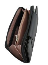 Portefeuille Lancaster Zwart maya 1-vue-porte