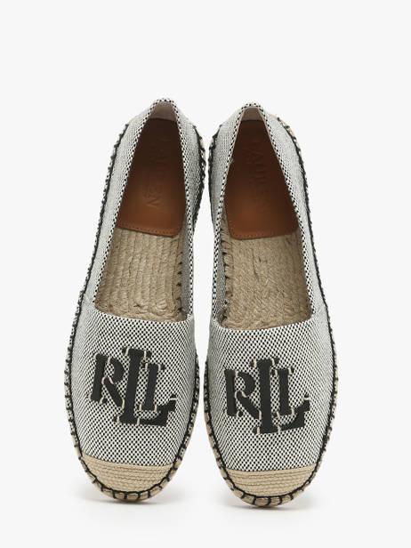 Espadrilles Uit Leder Lauren ralph lauren Zwart women 92740002 ander zicht 3