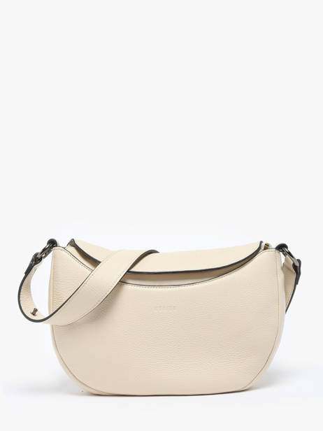 Cross Body Tas Manege Leder Etrier Beige manege EMAN077M
