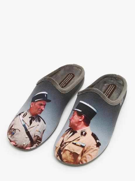 Pantoffels La maison de l'espadrille Veelkleurig men 7 ander zicht 2