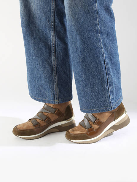 Sneakers Vulpin Uit Leder Mam'zelle Bruin women CSIJK77 ander zicht 1