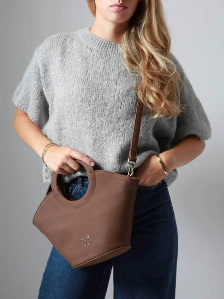 Cross Body Tas S Neflier Woomen Bruin neflier WNEF02 ander zicht 2