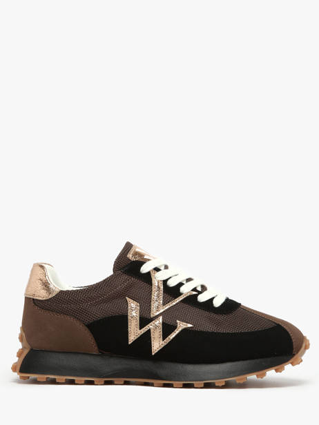 Sneakers Pia Vanessa wu Zwart accessoires BK2623NR