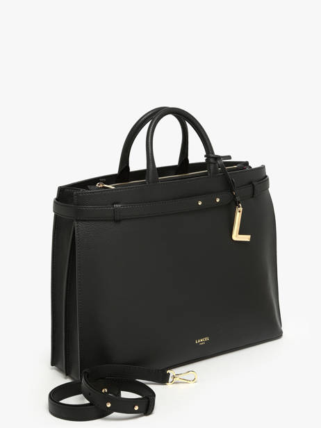 Handtas Faubourg Leder Lancel Zwart faubourg A13792 ander zicht 1