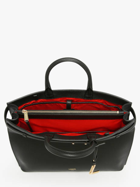 Handtas Faubourg Leder Lancel Zwart faubourg A13792 ander zicht 2