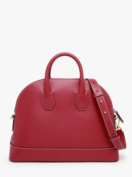Handtassen Belleville Leder Lancel Rood belleville A13736 ander zicht 3
