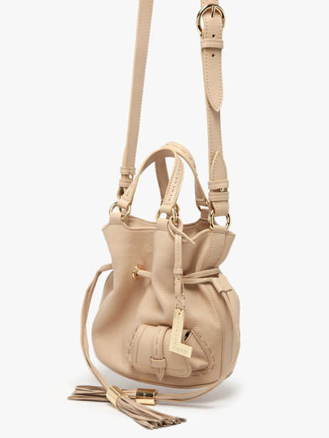 Bucket Bag S Premier Flirt Leder Lancel Beige premier flirt A10109 ander zicht 3