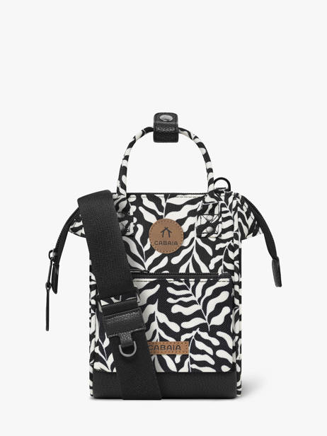 Cross Body Tas Nano Bag 1 Compartiment Cabaia Zwart adventurer NANOBAG