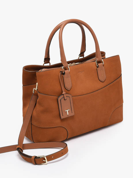 Handtas Romy Leder Le tanneur Bruin romy TROM1015 ander zicht 2