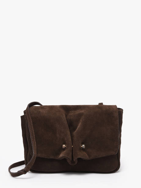 Cross Body Tas Leather Leder Biba Bruin leather HAZ1L