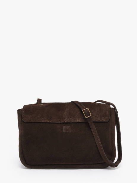 Cross Body Tas Leather Leder Biba Bruin leather HAZ1L ander zicht 3