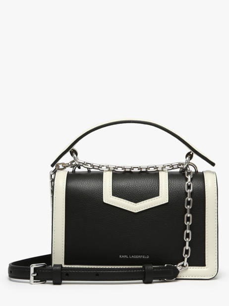 Cross Body Tas K Nova Leder Karl lagerfeld Zwart k nova A4W30277 ander zicht 3