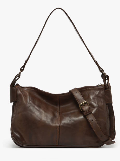 Cross Body Tas Heritage Leder Biba Bruin heritage BT18 ander zicht 4