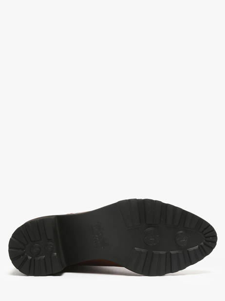 Stadsschoenen Met Hak Uit Leder Mam'zelle Bruin women CSGO542 ander zicht 4