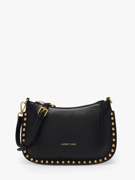 Cross Body Tas Studs Laurent david Zwart ld bags 977