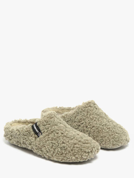 Pantoffels York Curly Verbenas Groen women 86050660 ander zicht 1