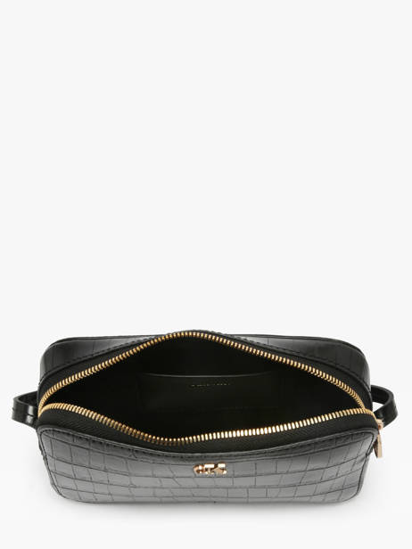 Cross Body Tas Croc Embossed Mono Calvin klein jeans Zwart croc embossed mono 4F3285G ander zicht 3