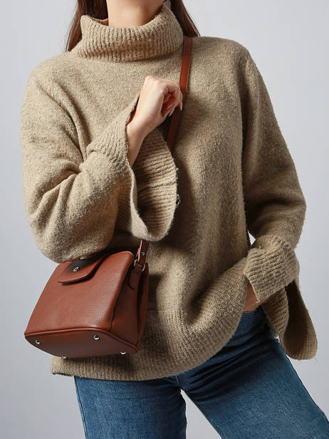 Cross Body Tas Maya Hexagona Bruin maya 2120204 ander zicht 1