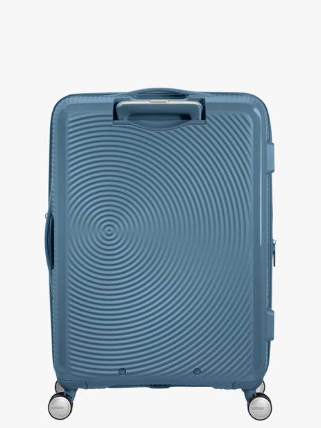 Harde Reiskoffer S Soundbox American tourister Blauw soundbox 32G002 ander zicht 5