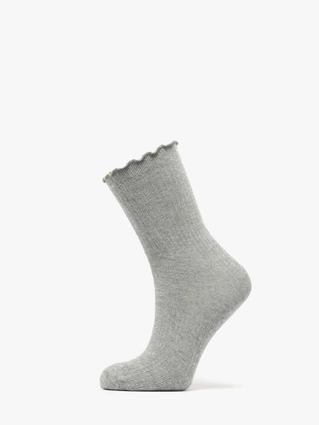 Sokken Pieces Grijs socks women 17149458
