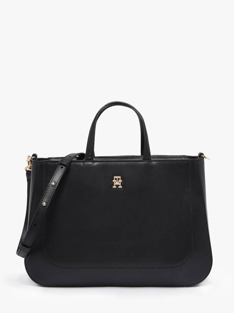 Handtas Th Glam Tommy hilfiger Zwart th glam AW18145