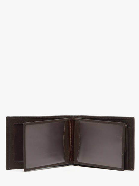 Portefeuille Caviar Leder Crinkles Bruin caviar 14082 ander zicht 2