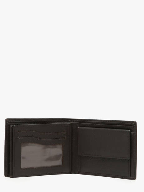 Portefeuille Caviar Leder Crinkles Bruin caviar 14086 ander zicht 3