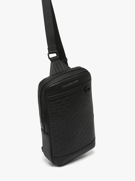 Cross Body Tas Tommy hilfiger Zwart modern tommy AM14024 ander zicht 2