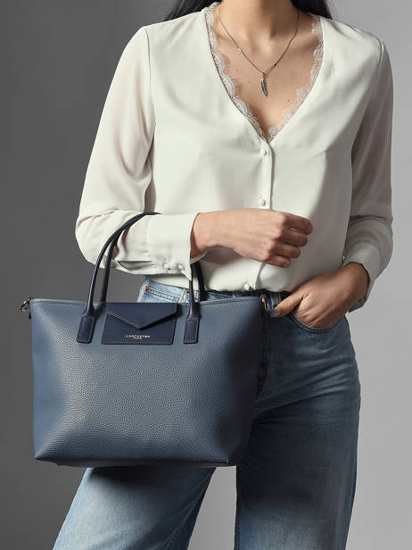 Handtassen Maya Double Kba Lancaster Blauw maya double kba 102 ander zicht 1