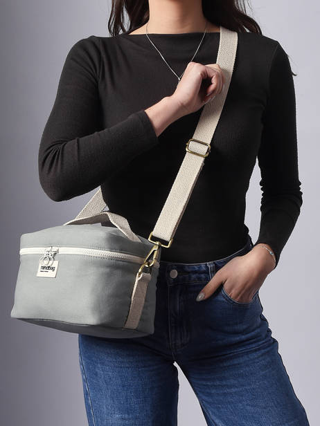 Lunchtas Hindbag Blauw best seller IGOR ander zicht 1